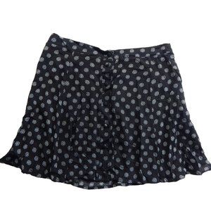 PacSun Womens Mini Skirt With Button Down Front  Black Size S